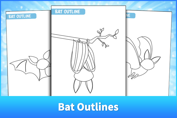 Bat Outlines