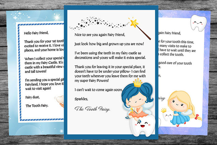 Boy Tooth Fairy Letter
