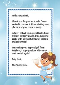 33 Free Printable Tooth Fairy Letter Templates & Certificates