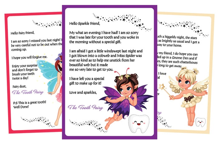 Free Printable Tooth Fairy Apology Letter Package Just Family Fun