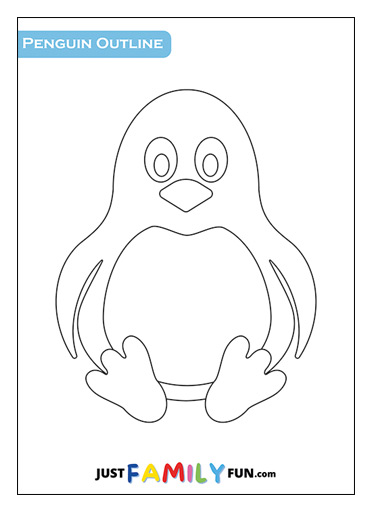 penguin stencil
