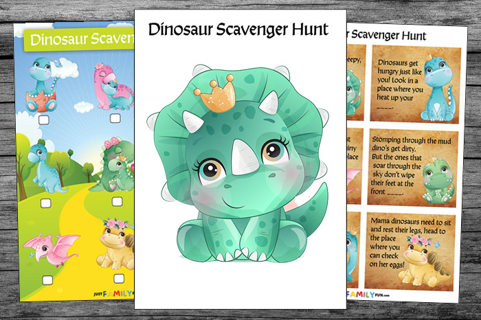 Dinosaur Scavenger Hunt