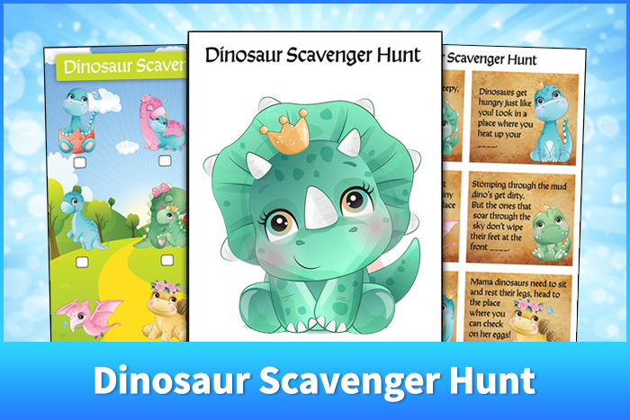 Dinosaur Scavenger Hunt