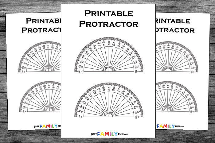 free printable protractor
