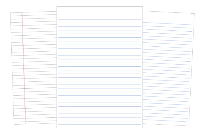 18 Free Printable Lined Paper Sheets | Just Family Fun