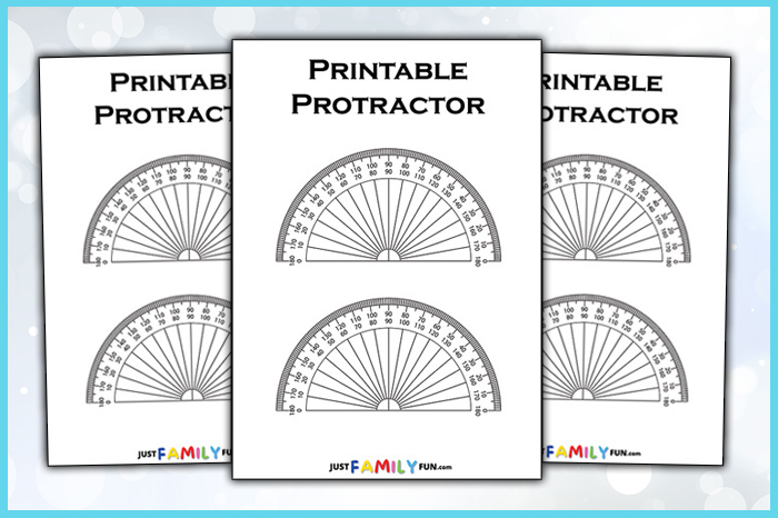 free printable protractor