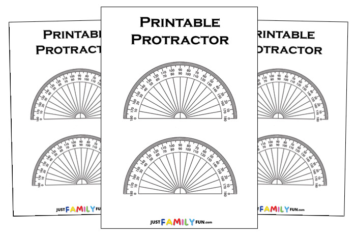 Free printable protractor