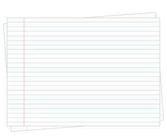 Lined Note Paper