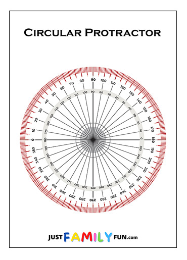 circular protractor pdf