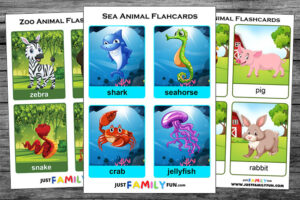 Free Printable Flash Cards For Kindergarten & Preschool