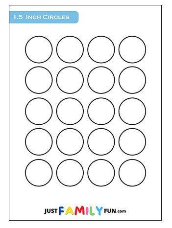 1.5 Inch Circle Template