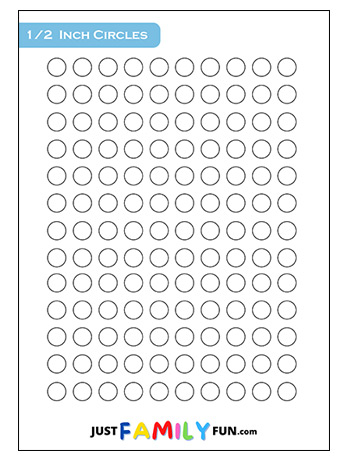 printable circles