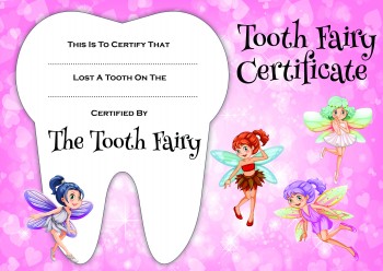 Free Printable Tooth Fairy Certificates 19