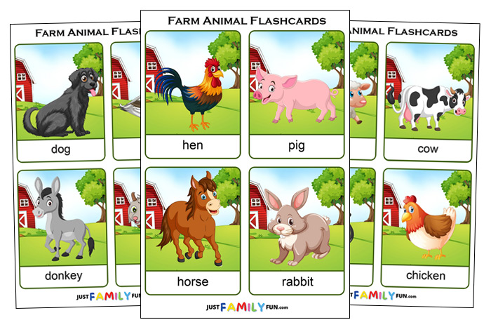 Flash Card & Puzzle Animaux