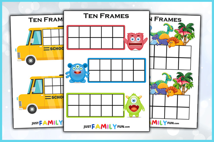 ten frame template