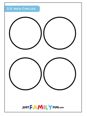 3.5 Inch Printble Circle Template