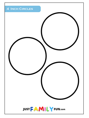 4 Inch Circles Templates