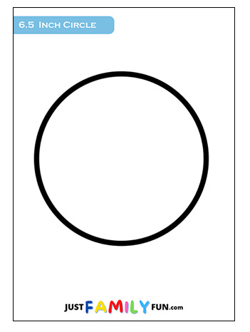 6.5 Inch Circle Template