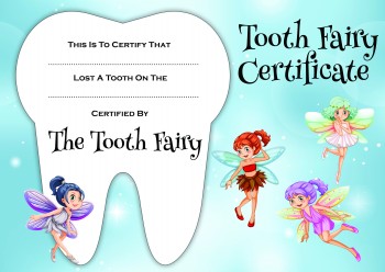 Free Printable Tooth Fairy Certificates 26
