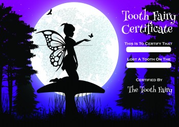 Free Printable Tooth Fairy Certificates 27