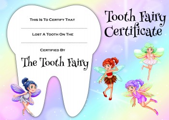 Free Printable Tooth Fairy Certificates 13