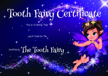 Free Printable Tooth Fairy Certificates 14