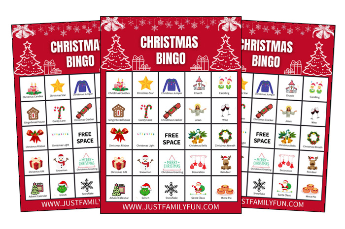 Printable Christmas Bingo