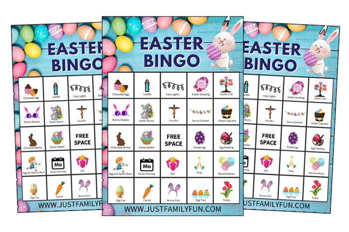 Printable Easter Bingo Cards