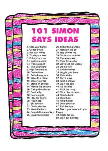 Simon Says Idea PDF