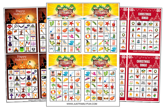 free printable bingo cards