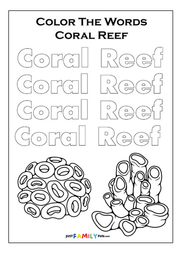 coral coloring