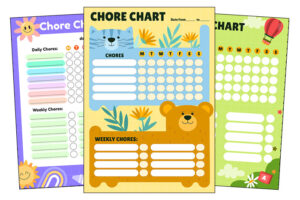 Free Printable Chore Chart Templates For Kids