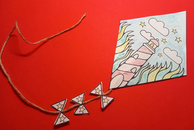 kite crafts for preschoolers
