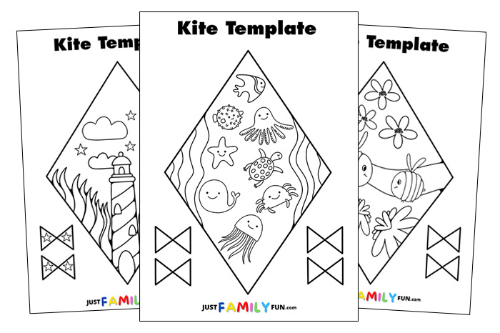 kite template craft