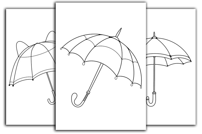 umbrella template