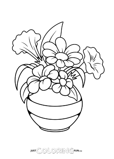 free printable floral coloring pages