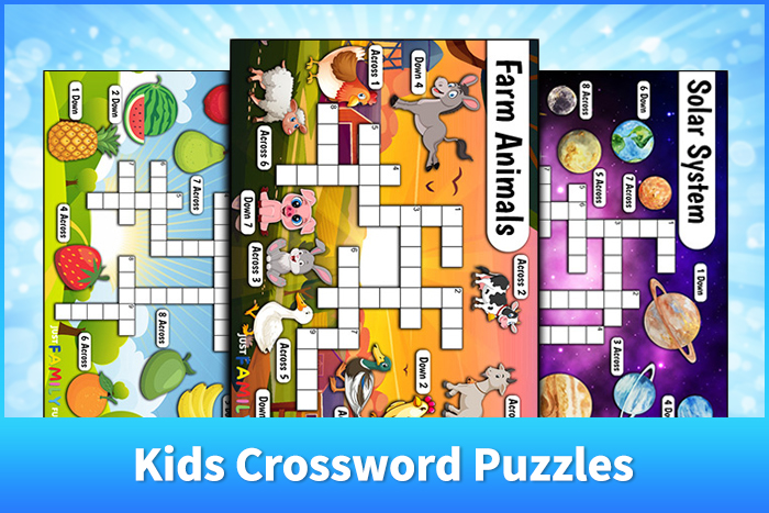 Kids Crossword Puzzles