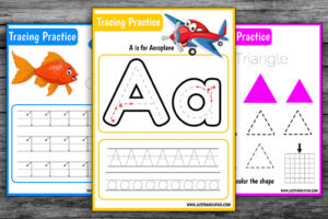 Printable Tracing Worksheet For Preschool