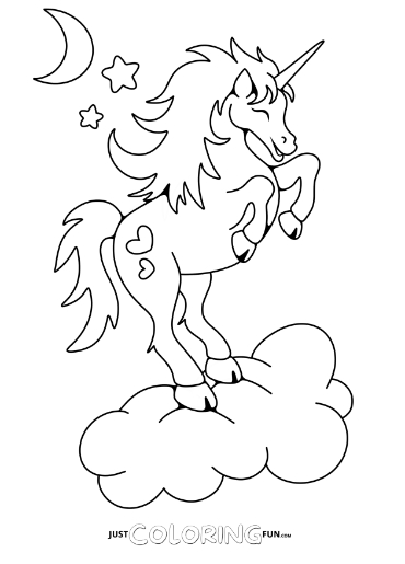 coloring pages of unicorns