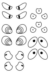 60 Printable Googly Eyes Templates | Just Family Fun