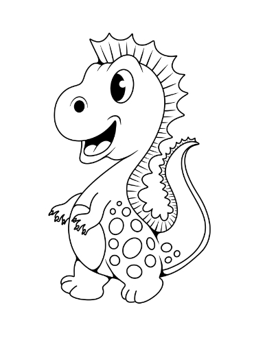 Printable Dinosaur Coloring Pages For Kids | Just Family Fun