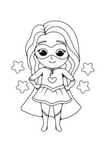 Superhero Coloring Pages | Just Family Fun