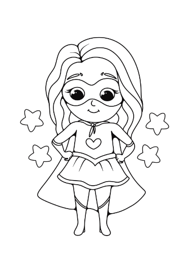 superheroes coloring pages