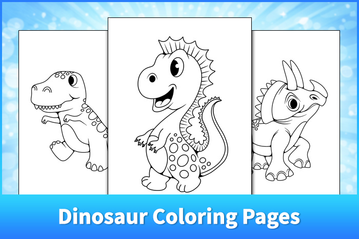Dinosaur Coloring Pages