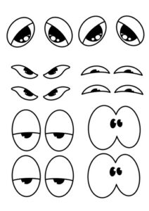 60 Printable Googly Eyes Templates | Just Family Fun