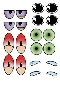 60 Printable Googly Eyes Templates | Just Family Fun