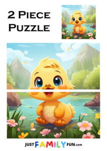 30 Free Printable Puzzles For Kids (Toddlers And Preschoolers) | Just ...