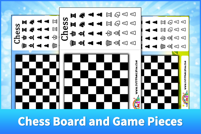 Chess Board and Game Pieces