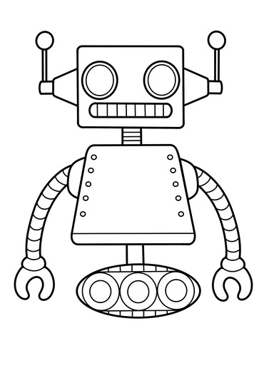robot craft for kids
