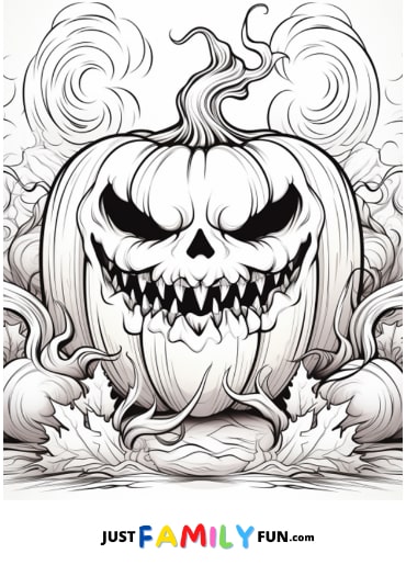 fall printable coloring pages